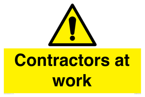 Contractors at work